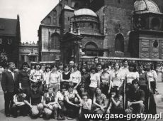 3451.Wycieczka gostynskich licealistow do Krakowa (1978 r.)