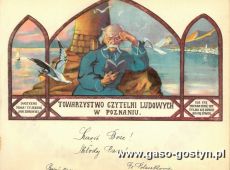 346.Telegram slubny - Gostyn, 1931 r.