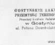 352. Gostynskie Zaklady Przemyslu Terenowego.