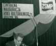 3558.Centralna Inauguracja Roku Kulturalnego Gostyn-Pogorzela (1985 r.)-przemawia prof. Witold Nawrocki, kierownik Wydzialu Kultury KC PZPR