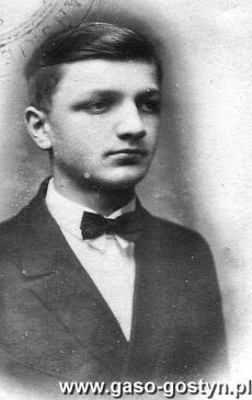 3565.Jaroslaw Jankiewicz- maturzysta Gimnazjum w Gostyniu (1927 r.)