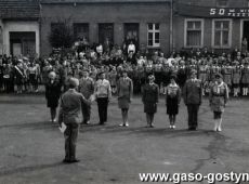 3574.Uroczystosc wreczenia sztandaru dla Osrodka Druzyn Harcerskich w Krobi (3 wrzesnia 1967 r.)