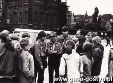 3649.Podczas obozu harcerskiego w Bialogorze zorganizowano wycieczke do Gdanska i Gdyni (1983 r.)