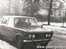 366.FIAT 125p na ulicy Nowe Wrota w Gostyniu