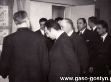 3662.Konsul generalny ZSRR w Poznaniu Nikolaj Talyzin zwiedza Muzeum w Gostyniu (15 listopada 1972 r.)