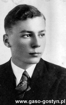 3708.Nagler Jerzy - maturzysta Gimnazjum w Gostyniu (1936 r.)