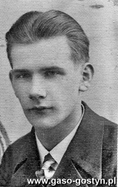 3736.Piatkowski Tadeusz - maturzysta Gimnazjum w Gostyniu (1938 r.)