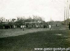 375.Pierwsze boisko sportowe Klubu Sportowego Kania przy Strzelnicy w Gostyniu (1926 r.)