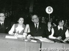 3756.Final Konkursu Badzmy Zdrowi w Wojewodzkim Domu Kultury w Lesznie (12 grudnia 1975 r.), Liceum Ogolnoksztalcace w Gostyniu reprezentowala Beata Bajerska z klasy IV b