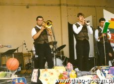 3793.Festyn na rzecz powodzian (Gostyn, 23 sierpnia 1997 r.)=koncert jazzowy