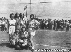 383. Siatkarki Klubu Sportowego Kania Gostyn (1947 r.)