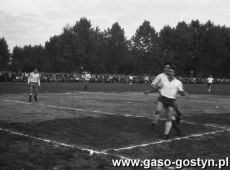 387. Puchar Polski w pilce noznej Kania Gostyn - Zaglebie Sosnowiec (0-6), stadion w Gostyniu (18.08.1976 r.)