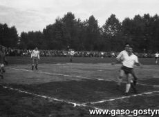 387. Puchar Polski w pilce noznej Kania Gostyn - Zaglebie Sosnowiec (0-6), stadion w Gostyniu (18.08.1976 r.)