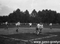 388. Puchar Polski w pilce noznej Kania Gostyn - Zaglebie Sosnowiec (0-6), stadion w Gostyniu (18.08.1976 r.)