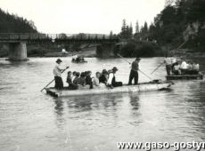 3885.Harcerze z Ponieca na obozie w Czorsztynie (1961 r.)