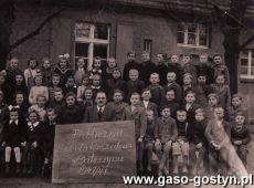 3938.Publiczna Szkola Powszechna w Daleszynie w roku szkolnym 1947-1948