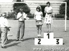 3945.Podsumowanie tygodnia sportu szkolnego w Liceum Ogolnoksztalcacym w Gostyniu (4 czerwca 1977 r.)