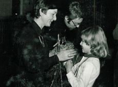 3970. IX Festiwal Filmow o Bolku i Lolku (Zakladowy Dom Kultury w Gostyniu, 1980 r.)-spotkanie z Ewa Kulig i Wieslawem Zieba ze Studia Filmow Rysunkowych w Bielsku-Bialej