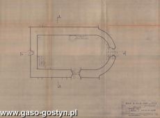 3981. Rzut na wysokosc okien w kosciele sw. Idziego w Krobi