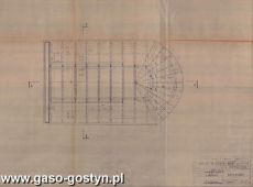 3986. Rzut wiezby kosciola sw. Idziego w Krobi