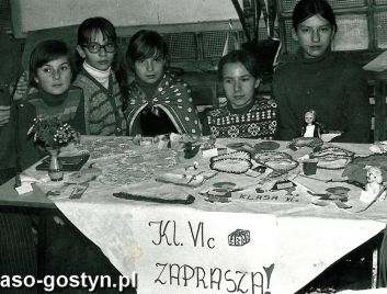 399.Kiermasz w SP 3 w Gostyniu (1980r.)