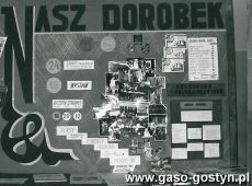 4000.Wystawa dorobku Zakladowego Domu Kultury HUTNIK z okazji 700-lecia Gostynia (1978 r.)