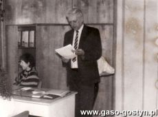 4003.Stefan Markowski - dyrektor Biblioteki Publicznej Miasta i Gminy w Gostyniu (1987 r.)