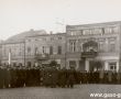 401.Rocznica Powstania Wlkp - 1959r. w Gostyniu, raport przyjmuje gen. Taczak.