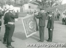 403.Swieto strazakow Swarzedzkich Fabryk Mebli Oddzial w Gostyniu - czerwiec 1987r.