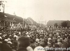 4056.Rynek w Borku - Zjazd Katolicki (6-7 lipca 1935 r.)