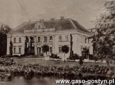 4084.Palac w Goli, wlasnosc szambelana Edwarda Potworowskiego (1928 r.)