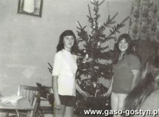 4103.Przy choince w internacie Szkoly Rolniczej w Grabonogu