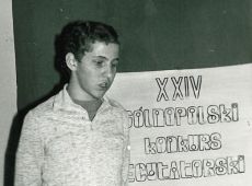 4158.Eliminacje Rejonowe XXIV Ogolnopolskiego Konkursu Recytatorskiego, jury konkursu ), Gostyn, 10 grudnia 1978 r.