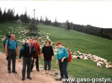 4159.Uczniowie Zespolu Szkol Zawodowych w Gostyniu na Miedzynarodowym Rajdzie Przyjazni Beskid Sadecki-Magura Spiska-Tatry (19-22 maja 1994 r.)