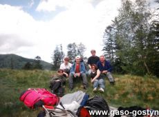 4161.Uczniowie Zespolu Szkol Zawodowych w Gostyniu na Miedzynarodowym Rajdzie Przyjazni Beskid Sadecki-Magura Spiska-Tatry (19-22 maja 1994 r.)