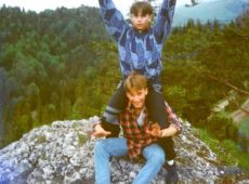 4162.Uczniowie Zespolu Szkol Zawodowych w Gostyniu na Miedzynarodowym Rajdzie Przyjazni Beskid Sadecki-Magura Spiska-Tatry (19-22 maja 1994 r.)