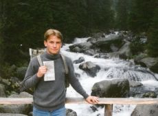 4164.Uczniowie Zespolu Szkol Zawodowych w Gostyniu na Miedzynarodowym Rajdzie Przyjazni Beskid Sadecki-Magura Spiska-Tatry (19-22 maja 1994 r.)