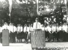 419.Wreczenie sztandaru Zespolowi Szkol Rolniczych w Grabonogu (10.06.1979r.)