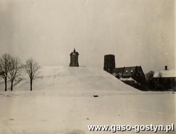 420.Gora Zamkowa w Gostyniu (ok.1930r.)