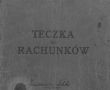 4236.Teczka do rachunkow Feliksa Janiszewskiego, ucznia klasy III Publicznej Szkoly Doksztalcajacej Zawodowej w Gostyniu (1936 r.)