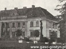 4252.Palac Potworowskich w Goli w 1929 roku