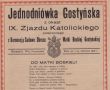 434.Jedniodniowka Gostynska z okazji IX. Zjazdu Katolickiego polaczonego z Koronacja Cudownego Obrazu Matki Boskiej Gostynskiej (1928 r.)