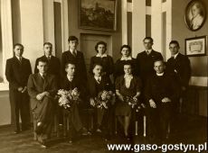 4346.Maturzysci Gimnazjum w Gostyniu (1939 r.)