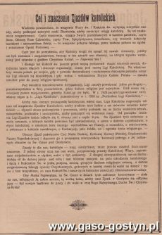 435.Jedniodniowka Gostynska z okazji IX. Zjazdu Katolickiego polaczonego z Koronacja Cudownego Obrazu Matki Boskiej Gostynskiej (1928 r.)