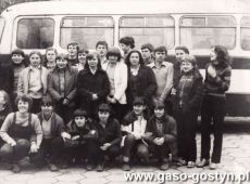 4373.Wycieczka uczniow Liceum Ogolnoksztalcacego w Gostyniu (Krakow-Oswiecim-Wieliczka, 1980 r.)