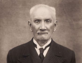 439.Karol Kazmierski (1860-1952) - mistrz szewski z Gostynia