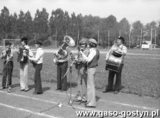 4431.Obchody 700-lecia Gostynia-1978 r.-wystep Kapeli Podworkowej Walcmany z Domu Kultury w Gorze (na stadionie przy ul. Sportowej w Gostyniu)