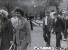 4456.Rynek w Gostyniu - Swieto Pracy (lata 70-te XX wieku)