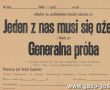 4472.Afisz o komedii z ktorej dochod bedzie przeznaczony na odbudowe po zniszczeniach wojennych Gimnazjum w Gostyniu (1948 r.)