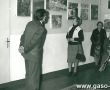 4482. Dom Kultury w Gostyniu - wystawa podsumowujaca plener malarski zorganizowany przez ZDK Hutnik (22.10.1981 r.)